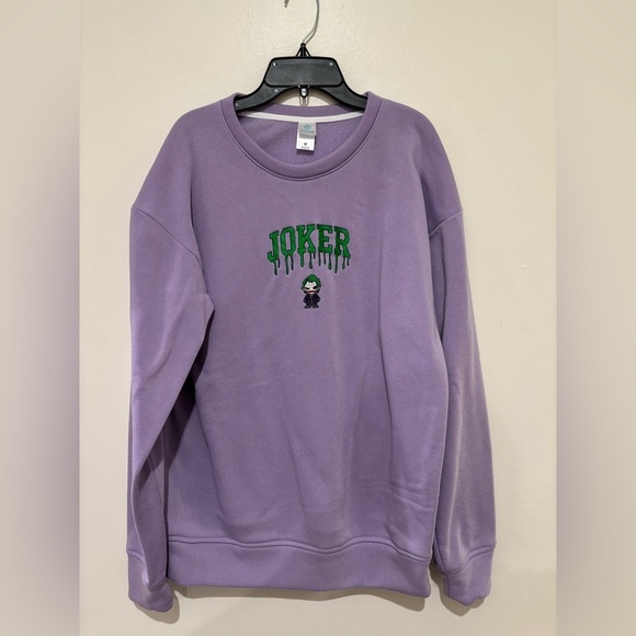 Other - Purple Joker Sweatshirt Adult size medium